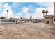 Wide shot of a home's spacious paved driveway offering ample parking at 1924 S 6Th St, Las Vegas, NV 89104