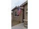 Close-up shot of an American Flag on a home's exterior at 1926 Neoga St, Las Vegas, NV 89115