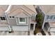 Aerial view of a well-maintained home showcasing the roof, garage, and surrounding neighborhood at 2572 Favorable Pointe Ct, Henderson, NV 89052