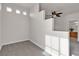 An empty room space with natural light from the window, ceiling fan at 2572 Favorable Pointe Ct, Henderson, NV 89052