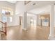 Grand foyer with staircase, high ceilings, and hardwood floors at 2694 Caumsett Ct, Las Vegas, NV 89117