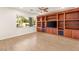 Entertainment room with built-in storage and natural light at 2694 Caumsett Ct, Las Vegas, NV 89117