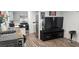 Inviting living room with kitchen view, featuring modern furnishings and stylish decor at 330 N 9Th St, Las Vegas, NV 89101