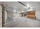 Spacious two-car garage featuring ample storage, lighting, and a clean, bright space at 340 Domingo St, Pahrump, NV 89048