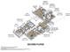 Detailed second-floor plan showcasing bedrooms, bathrooms, and a spacious primary suite with seating area at 3465 Pama Ln, Las Vegas, NV 89120
