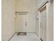 Unit entrance with visible unit number and a patriotic welcome mat at 4615 Puglia Ln # 201, North Las Vegas, NV 89084