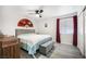 Serene bedroom with soft colors, hardwood floors, and plenty of natural light, creating a peaceful retreat at 5097 Indian River Dr # 172, Las Vegas, NV 89103
