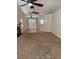 Large living area with multiple ceiling fans at 807 Airy Hill St, Henderson, NV 89015