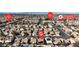 Community aerial view showcasing Capstone Christian Academy, streets and nearby homes at 897 Cavaison Ave, Las Vegas, NV 89123