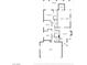 Detailed floor plan showcasing layout of bedrooms, living spaces, kitchen, and garage at 897 Cavaison Ave, Las Vegas, NV 89123
