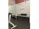 Well-equipped weight room with a full rack of dumbbells and a weight training machine at 9000 Las Vegas Blvd # 2220, Las Vegas, NV 89123