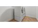 This laundry area features a standard washer and dryer at 9031 W Viking Rd, Las Vegas, NV 89147