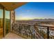 Relaxing balcony view of the city and mountains at 9101 Alta Dr # 1205, Las Vegas, NV 89145