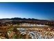 Stunning balcony view of city lights and mountains at dusk at 9101 Alta Dr # 1205, Las Vegas, NV 89145