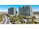 Luxury high-rise condos feature manicured landscaping, a guarded gate and expansive city views at 9101 Alta Dr # 1205, Las Vegas, NV 89145