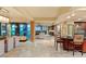 Expansive living space combining dining and living areas with city views and modern finishes at 9101 Alta Dr # 1205, Las Vegas, NV 89145