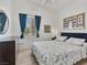 Bright bedroom features a ceiling fan, ample natural light, and hardwood floors at 2008 Hobbyhorse Ave, Henderson, NV 89012