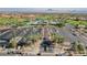 Panoramic aerial view of the community center with parking and landscaping at 2147 Indigo Creek Ave, Henderson, NV 89012