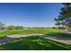 Picturesque golf course with green fairways and manicured landscapes at 2147 Indigo Creek Ave, Henderson, NV 89012