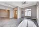 Bright entryway featuring wood-style floors, recessed lighting, and a modern front door at 3012 Anna Bay Dr, Las Vegas, NV 89134