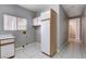 Functional laundry room with upper cabinets, and space for side-by-side washer/dryer at 3012 Anna Bay Dr, Las Vegas, NV 89134