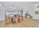Open floor plan showcasing the dining and living spaces at 3109 Siena Cir, Las Vegas, NV 89128