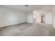 Spacious bedroom with carpet flooring and access to an ensuite bathroom and closet at 3152 Centavo Dr, Las Vegas, NV 89117
