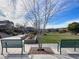 Community park with benches and grassy areas, perfect for relaxation at 3155 Mossfield Ave, Henderson, NV 89052