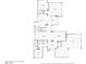 Detailed floor plan layout showcasing room dimensions and overall layout of the home at 3680 Belvedere Park Ln, Las Vegas, NV 89141