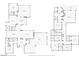 Detailed floor plan of both floors with room dimensions, layout, and overall dimensions of the home at 3680 Belvedere Park Ln, Las Vegas, NV 89141