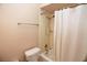 Standard bathroom with a shower and toilet at 3905 E Cherokee Ave, Las Vegas, NV 89121