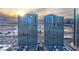 High-rise condo building featuring city skyline views at 4525 Dean Martin Dr # 511, Las Vegas, NV 89103