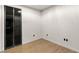 View of bedroom with wood floors and sliding glass doors at 4525 Dean Martin Dr # 511, Las Vegas, NV 89103