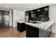 Sleek kitchen showcasing stainless steel appliances and a convenient center island at 4525 Dean Martin Dr # 511, Las Vegas, NV 89103