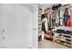 Walk-in closet with custom shelves and organized storage solutions for optimal use at 4647 Stearman Dr, North Las Vegas, NV 89031