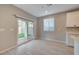 Eat-in dining area with sliding glass doors to the backyard at 5040 Serene Skies St, Las Vegas, NV 89130