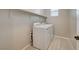 Functional laundry room featuring washer and dryer at 5040 Serene Skies St, Las Vegas, NV 89130