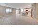 Open-concept living space featuring recessed lighting and tile flooring at 5040 Serene Skies St, Las Vegas, NV 89130