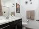 Modern bathroom features a sleek vanity, contemporary fixtures, and stylish decor providing a relaxing atmosphere at 600 N Carriage Hill Dr # 1081, Las Vegas, NV 89138