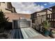 Outdoor kitchen area features a stainless steel grill and counter space, perfect for entertaining guests outdoors at 600 N Carriage Hill Dr # 1081, Las Vegas, NV 89138