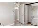 Bedroom featuring tiled floors, large closet with mirror doors, and natural lighting at 6117 Borden Cir, Las Vegas, NV 89107