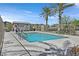 Community pool with clear water and ample deck space, perfect for relaxation and recreation at 7456 Cooks Meadow St, North Las Vegas, NV 89084