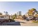 Street view shows the community's condos in a well-maintained setting and city views at 778 Oakmont Ave # 312, Las Vegas, NV 89109