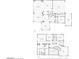 Full two-story floor plan including living spaces, bathrooms, and bedroom layouts at 7825 Alameda Creek St, Las Vegas, NV 89113