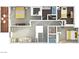 Upstairs floor plan, showing bedrooms, bathrooms, and living spaces at 101 Morning Dr, Henderson, NV 89012