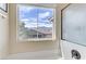 Bright bathroom featuring a soaking tub with shower and mountain views, offering both style and privacy at 1053 Hickory Park St, Las Vegas, NV 89138