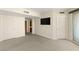 Open and spacious bedroom featuring neutral carpet, closet and doors at 2777 Paradise Rd # 1208, Las Vegas, NV 89109