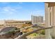 Balcony view showcasing the city skyline, highlighting a desirable urban perspective and nearby attractions at 2777 Paradise Rd # 1208, Las Vegas, NV 89109