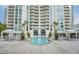 Beautiful swimming pool surrounded by lounge chairs and greenery, perfect for relaxation at 2877 Paradise Rd # 104, Las Vegas, NV 89109