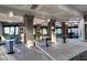 Stunning lobby with modern light fixtures, columns, and gathering spaces at 296 Brushy Creek Ave, Las Vegas, NV 89148